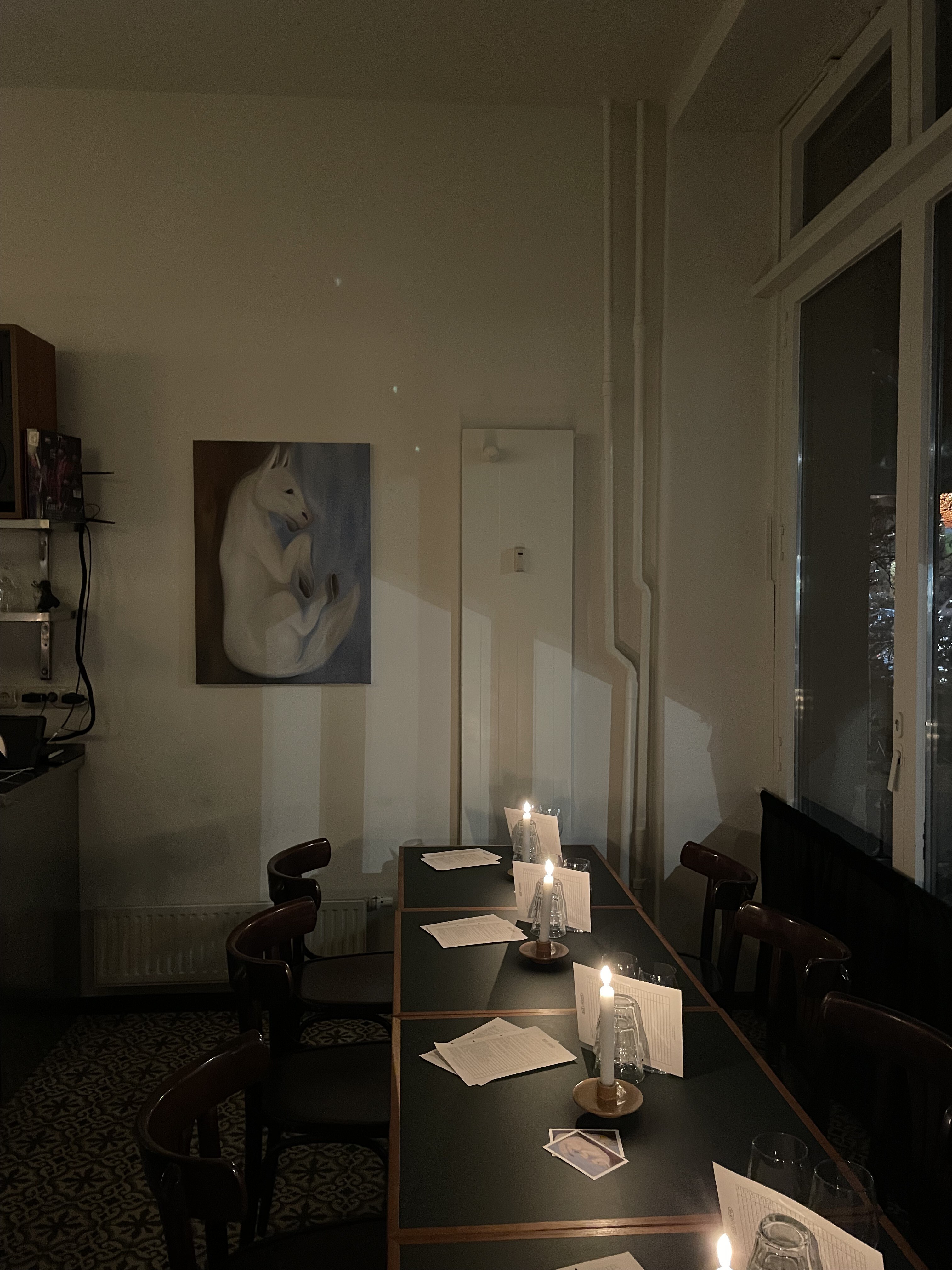 Leonie Specht painting