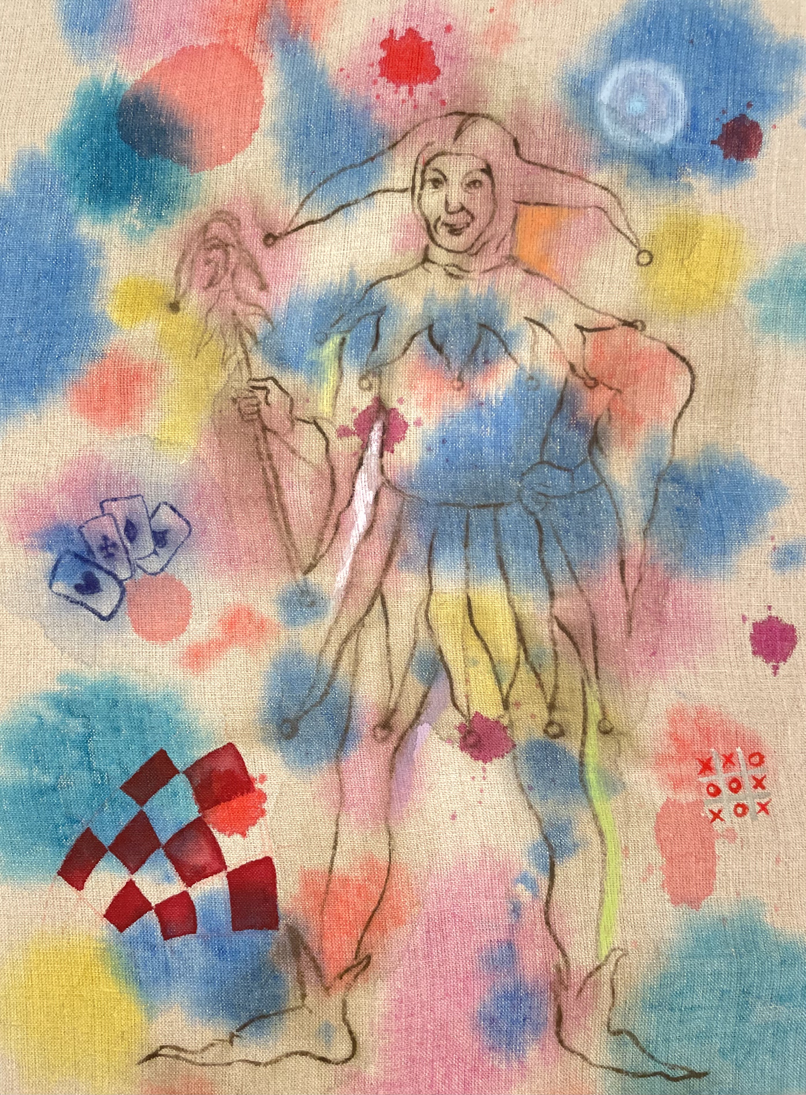 Leonie Specht painting