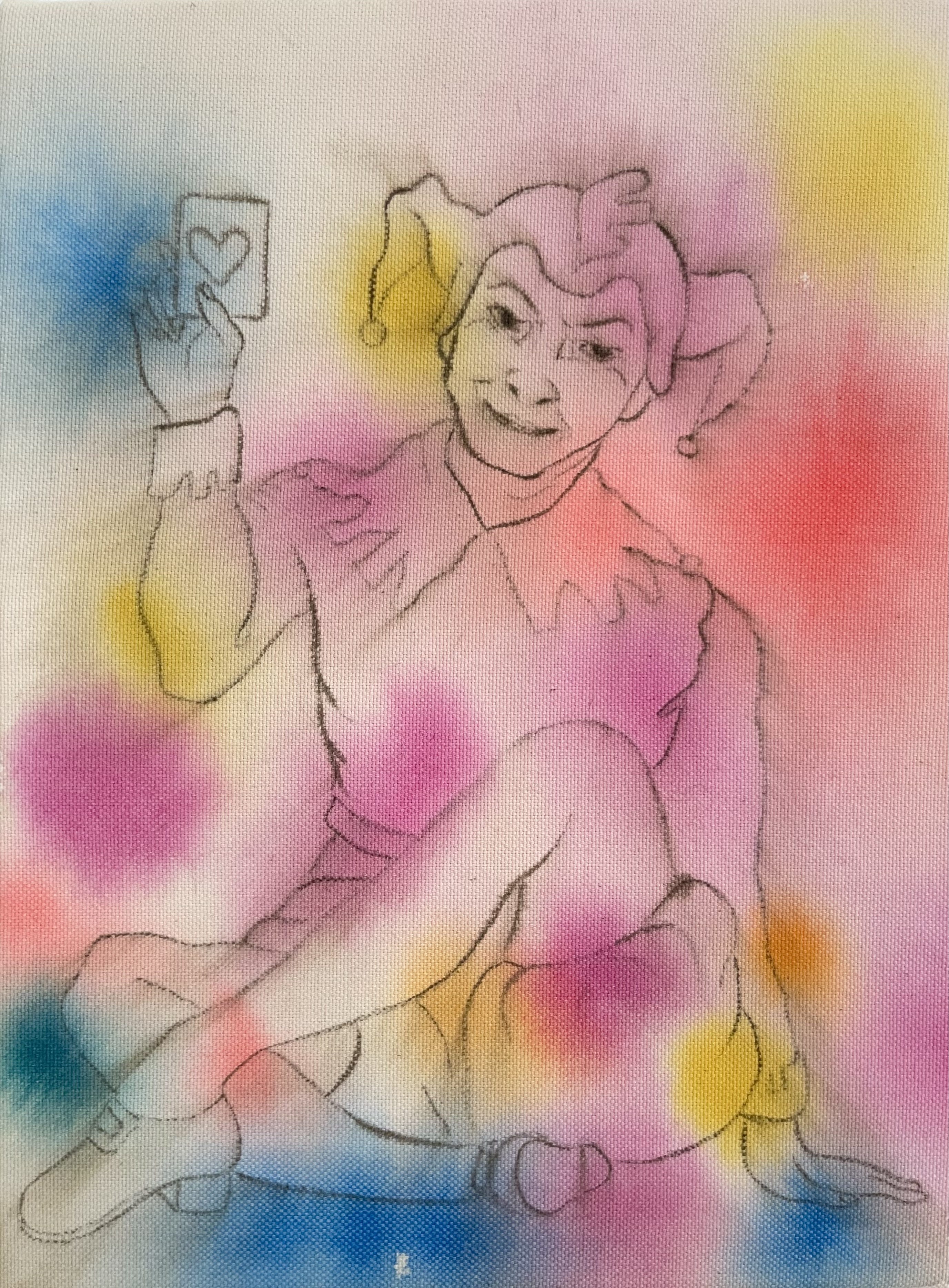 Leonie Specht painting