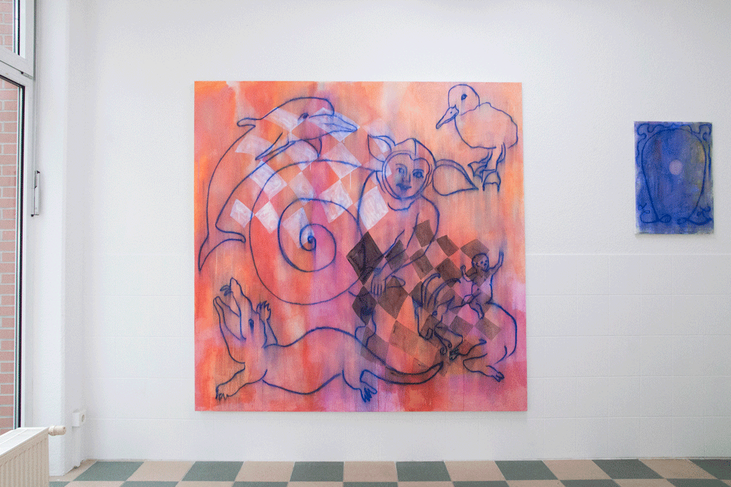 Leonie Specht painting