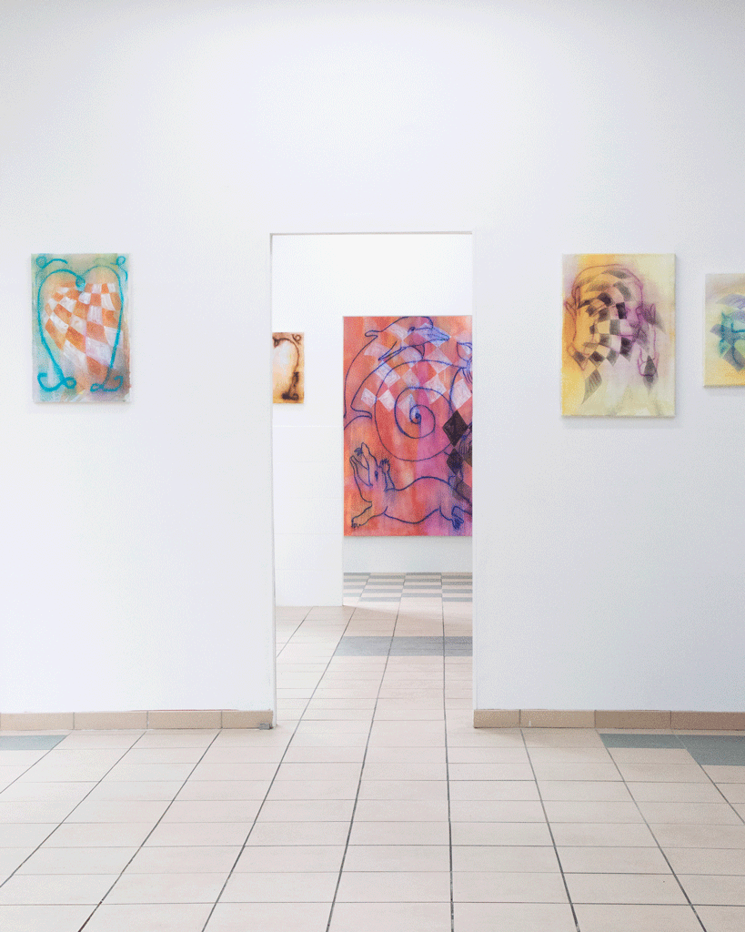 Leonie Specht painting