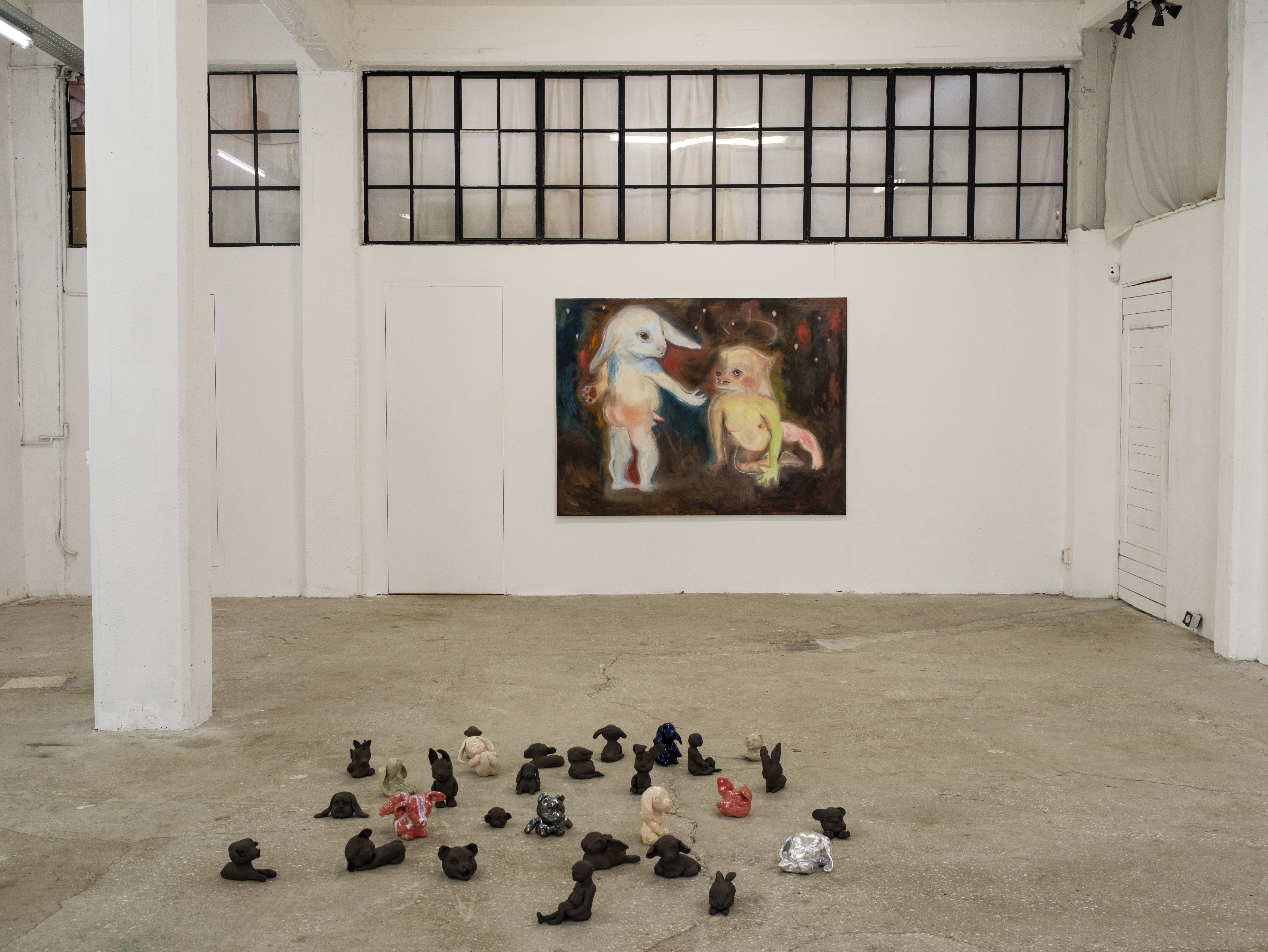 Leonie Specht painting