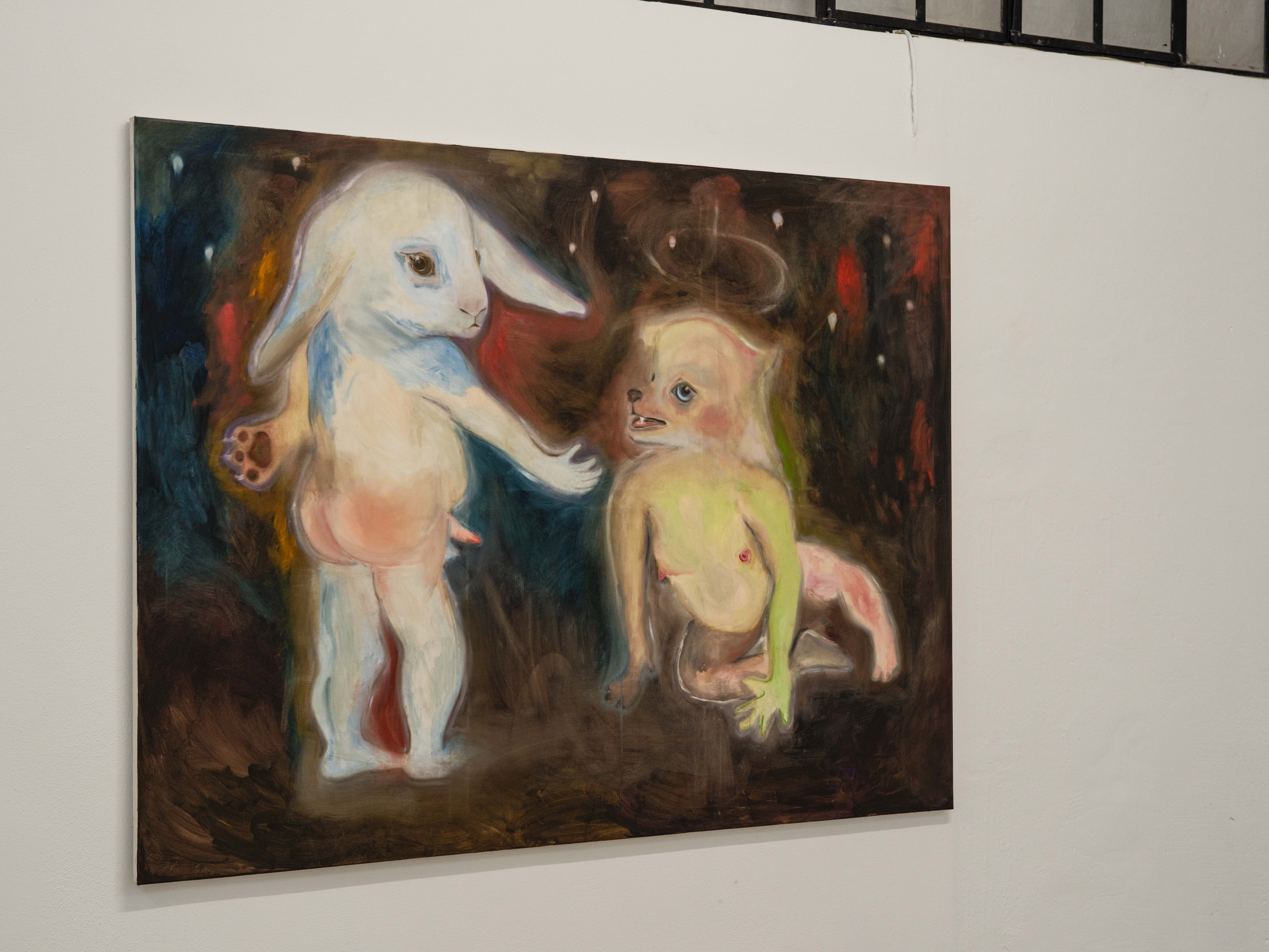 Leonie Specht painting